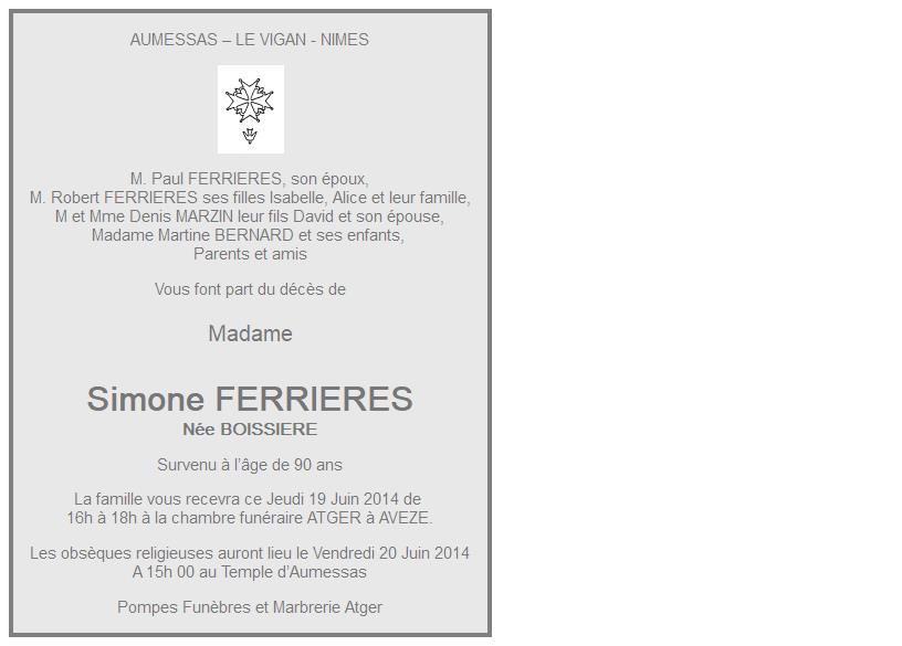 Image Annonce nécrologique