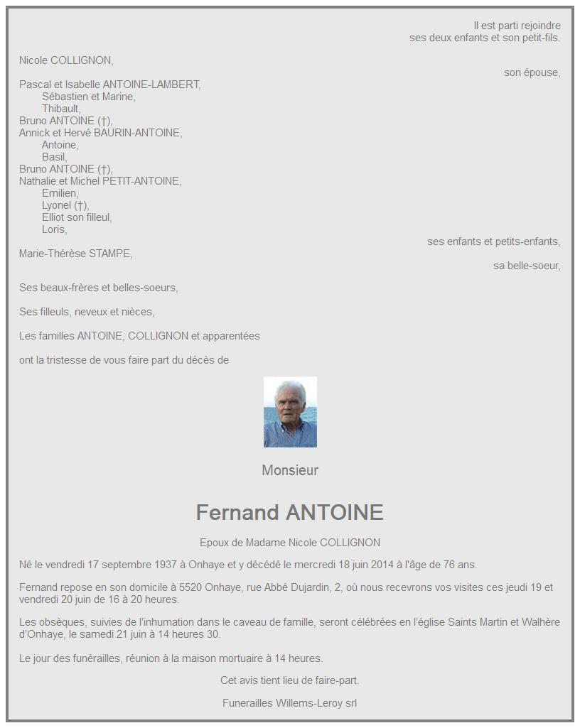 Image Annonce nécrologique