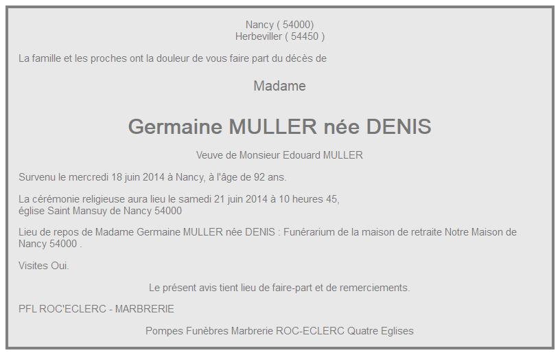 Image Annonce nécrologique