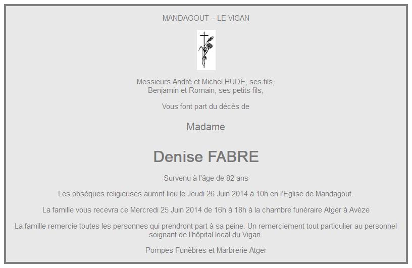 Image Annonce nécrologique