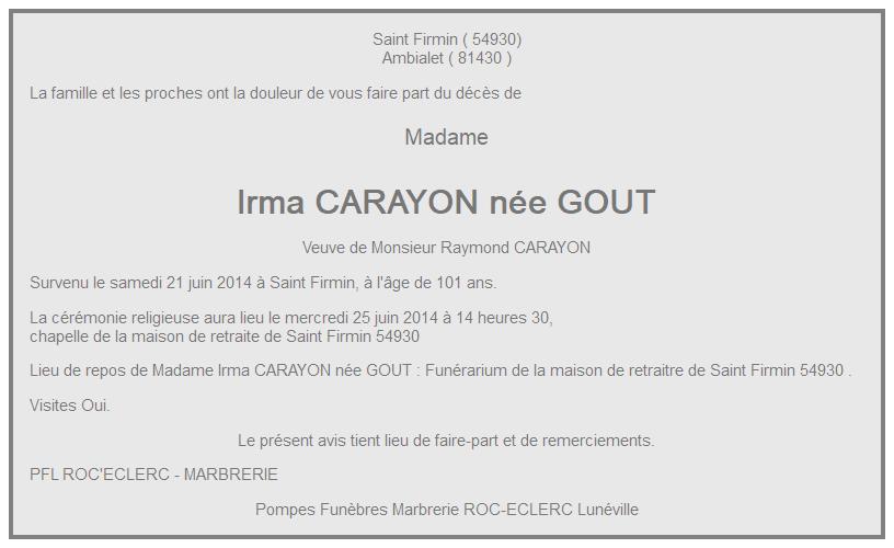 Image Annonce nécrologique