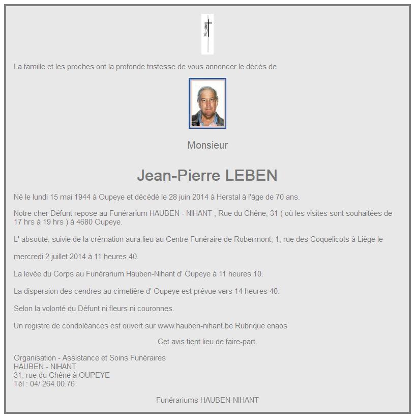 Image Annonce nécrologique