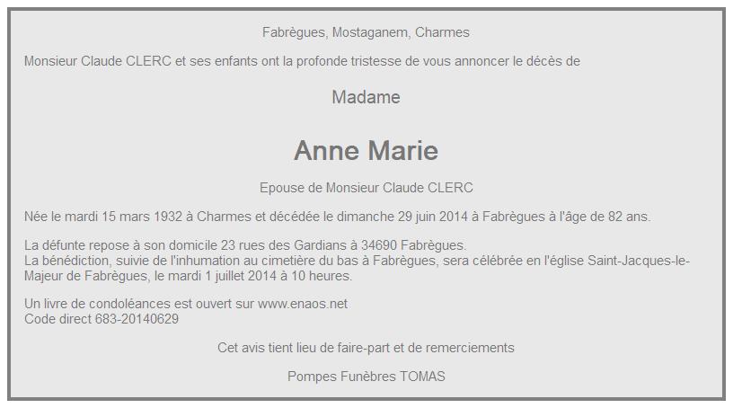 Image Annonce nécrologique