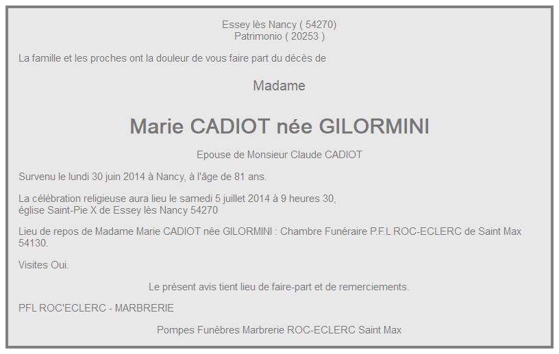 Image Annonce nécrologique