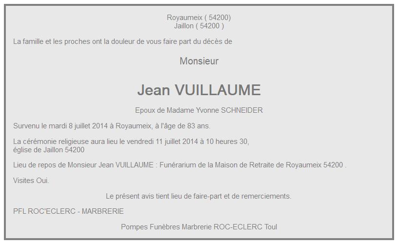 Image Annonce nécrologique