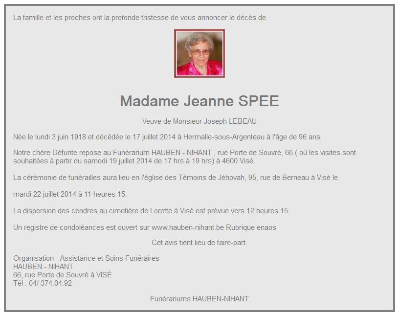 Image Annonce nécrologique