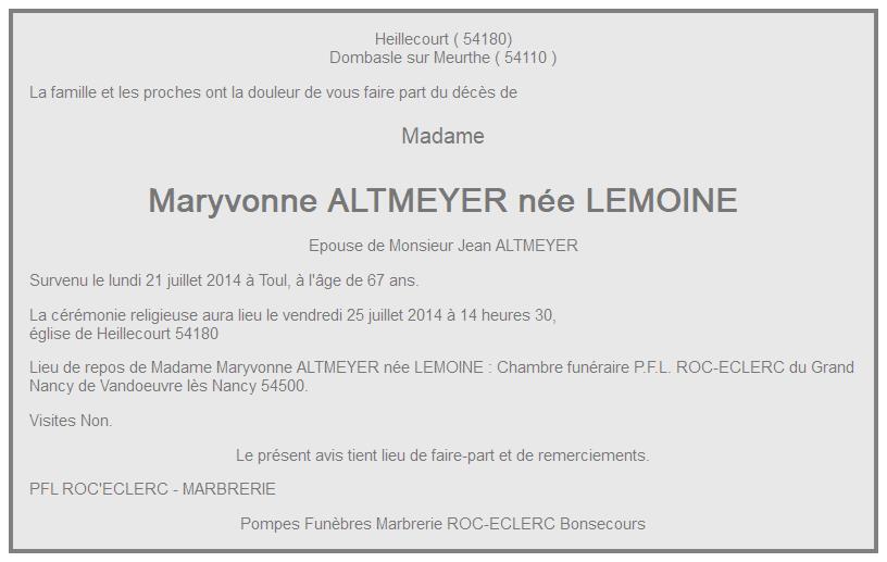 Image Annonce nécrologique