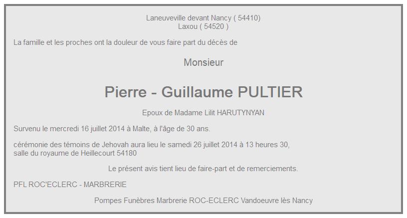 Image Annonce nécrologique