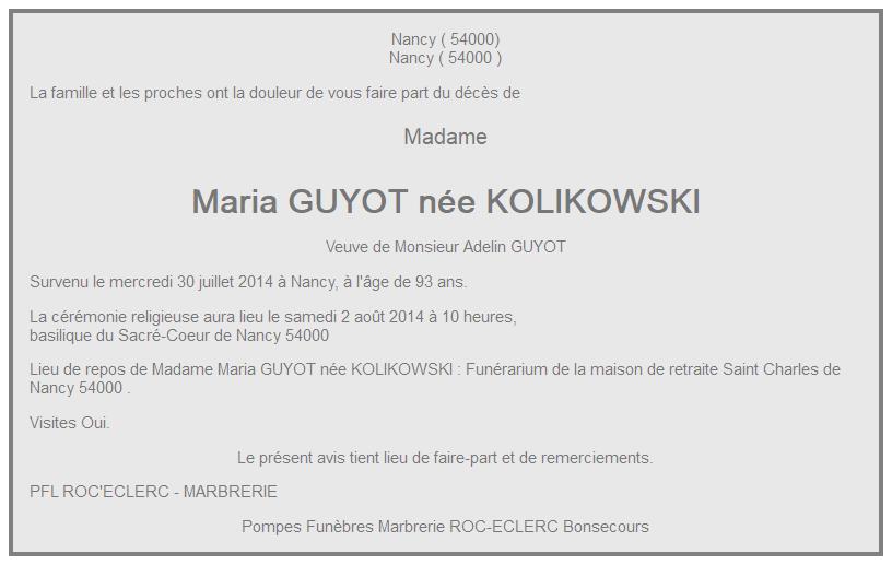 Image Annonce nécrologique