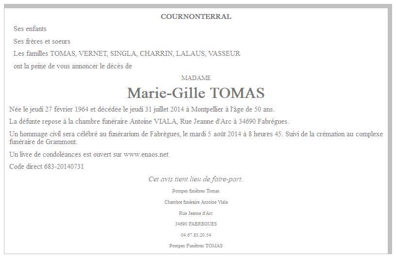 Image Annonce nécrologique
