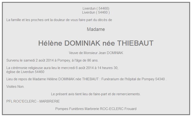 Image Annonce nécrologique