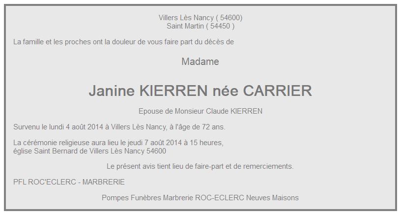 Image Annonce nécrologique