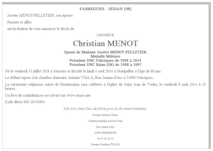 Image Annonce nécrologique