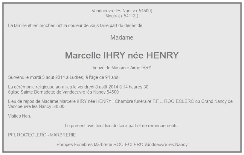 Image Annonce nécrologique