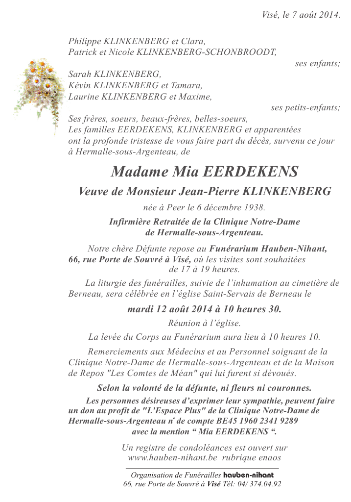 Image Annonce nécrologique