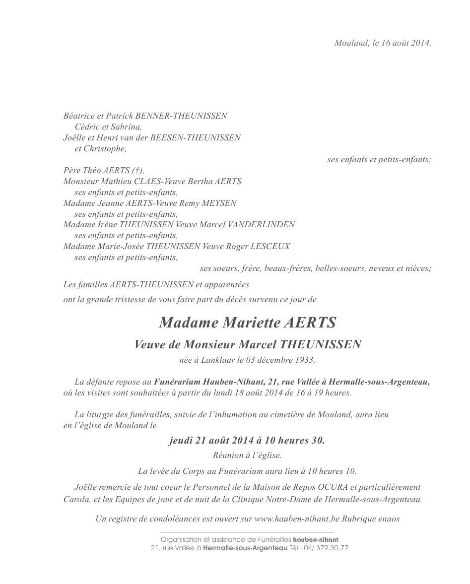 Image Annonce nécrologique