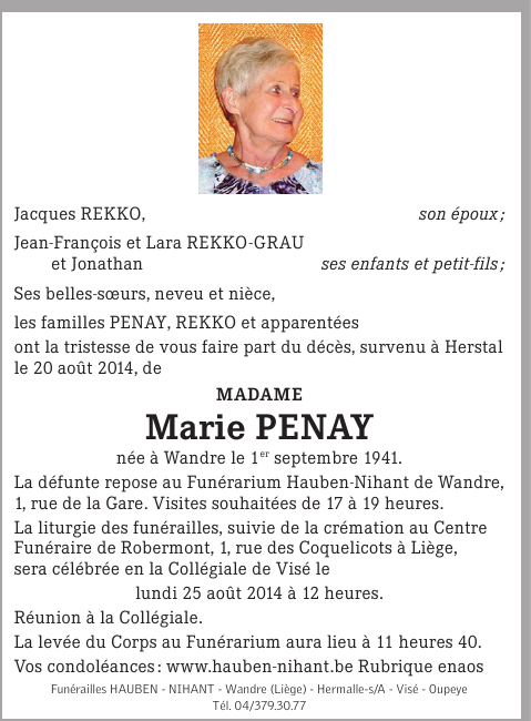 Image Annonce nécrologique
