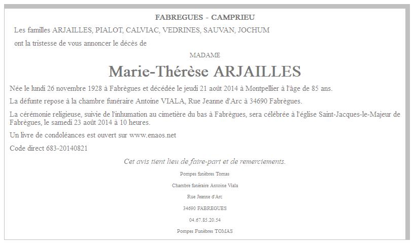 Image Annonce nécrologique