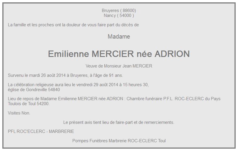 Image Annonce nécrologique