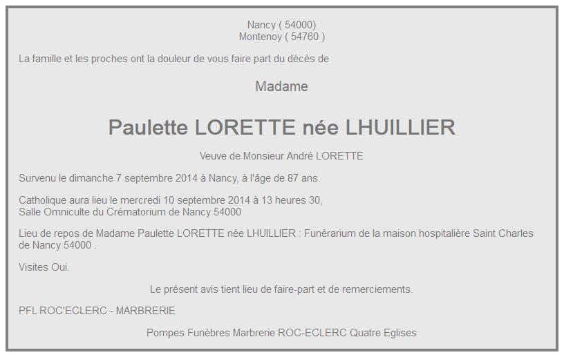 Image Annonce nécrologique