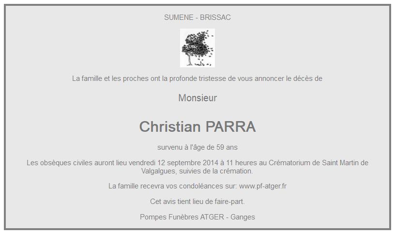 Image Annonce nécrologique
