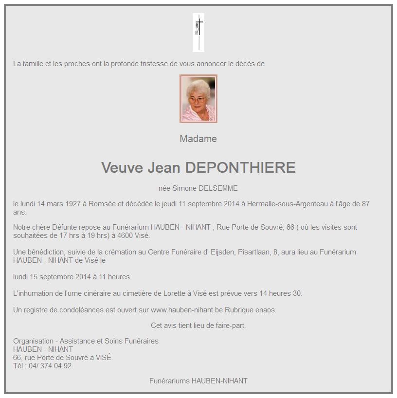 Image Annonce nécrologique