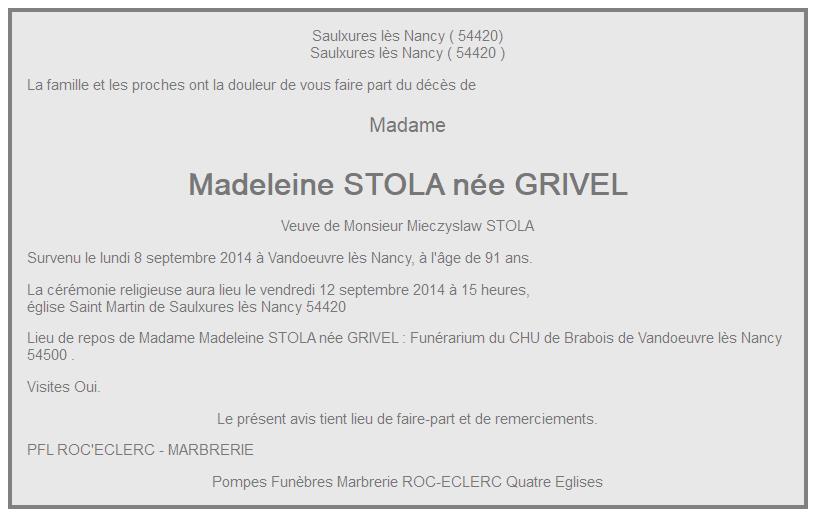 Image Annonce nécrologique