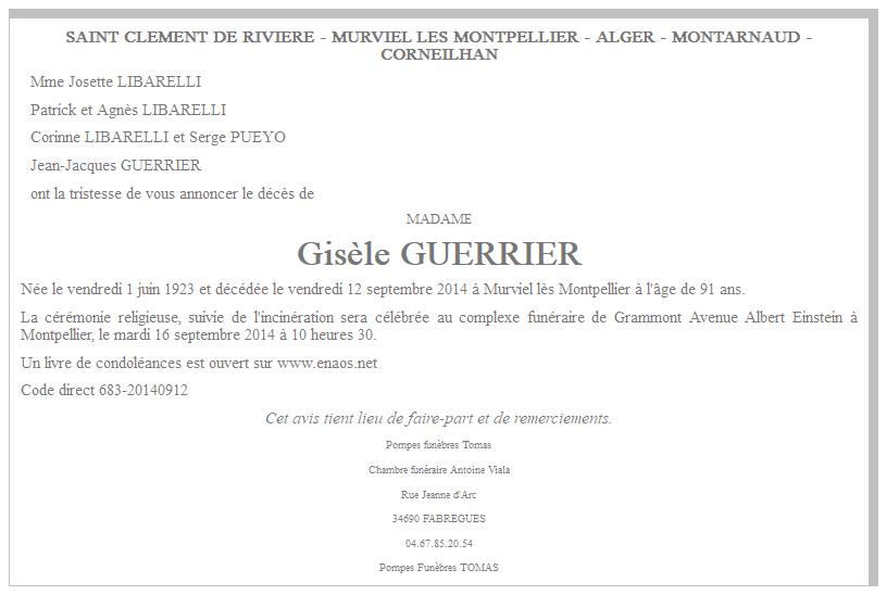 Image Annonce nécrologique
