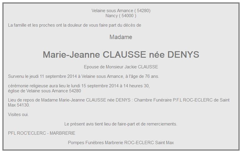 Image Annonce nécrologique