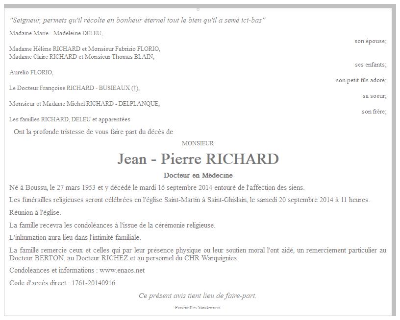 Image Annonce nécrologique