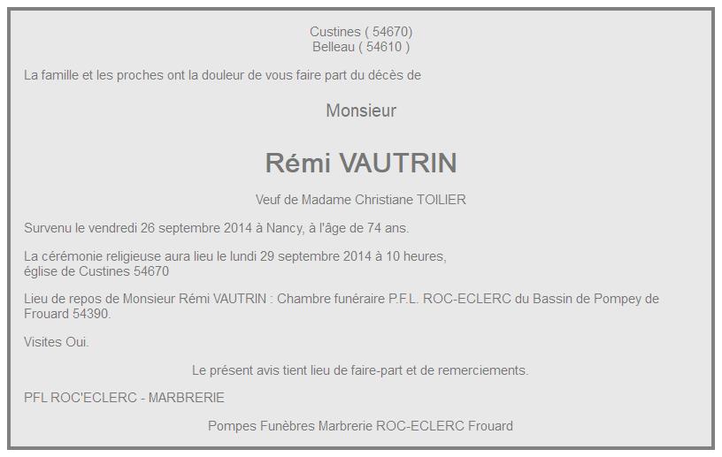 Image Annonce nécrologique