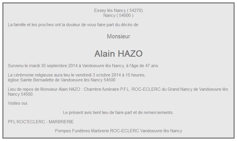 Image Annonce nécrologique