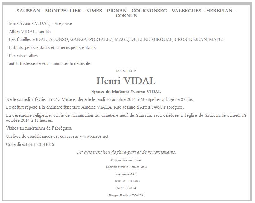 Image Annonce nécrologique