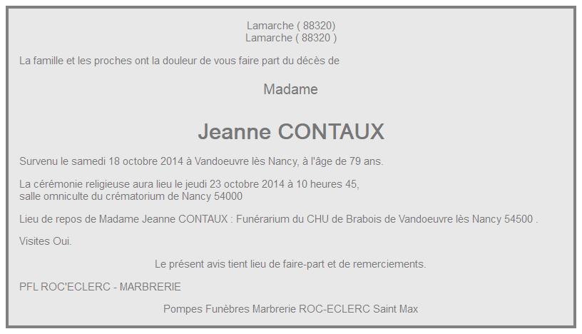 Image Annonce nécrologique