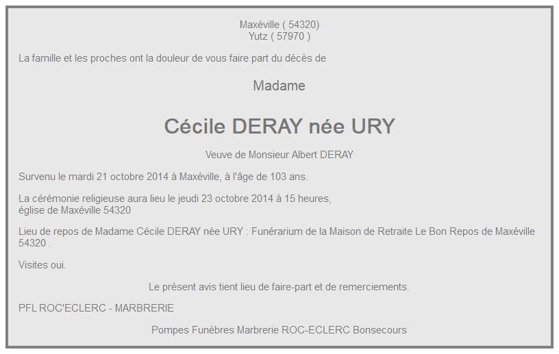 Image Annonce nécrologique