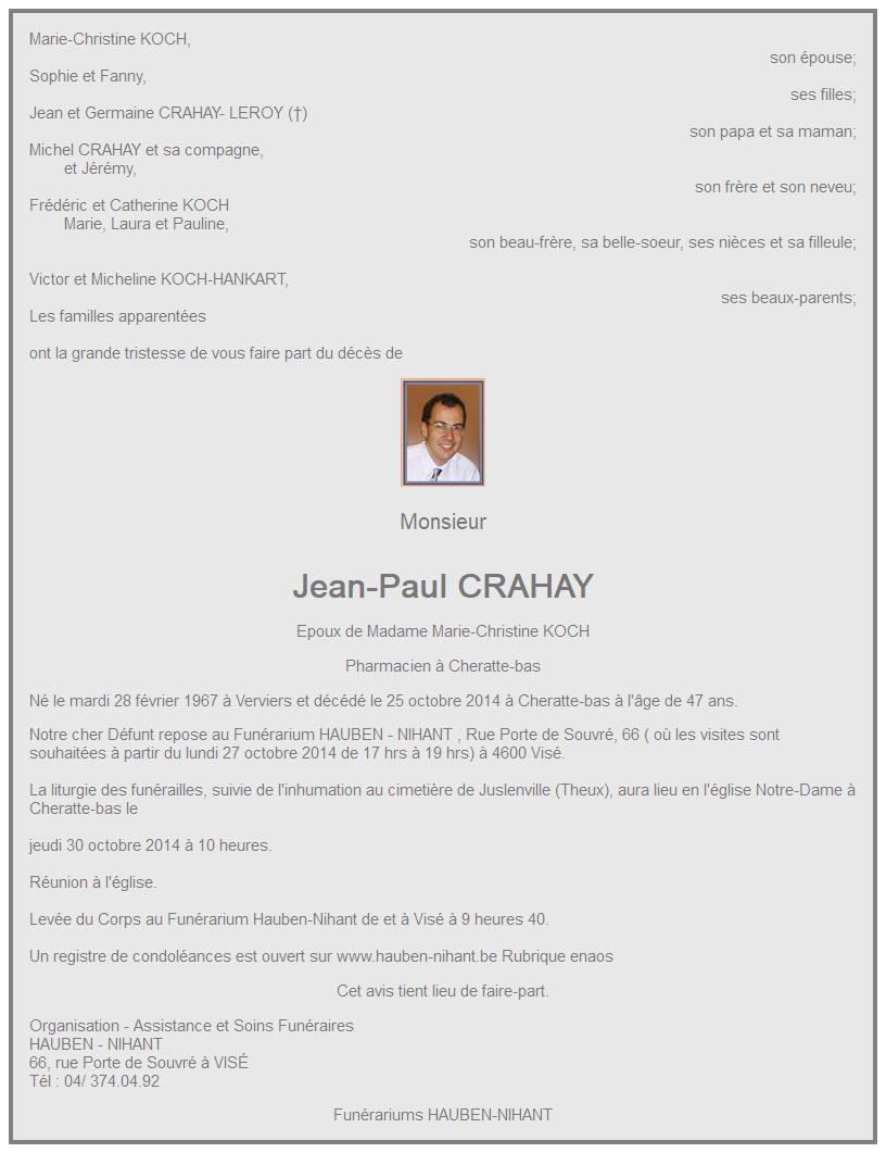 Image Annonce nécrologique