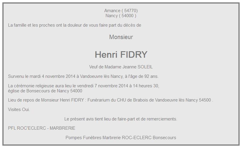 Image Annonce nécrologique