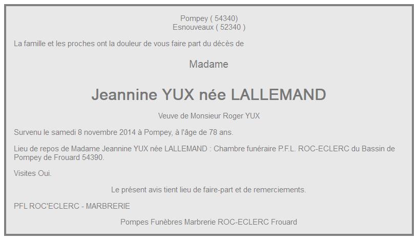 Image Annonce nécrologique