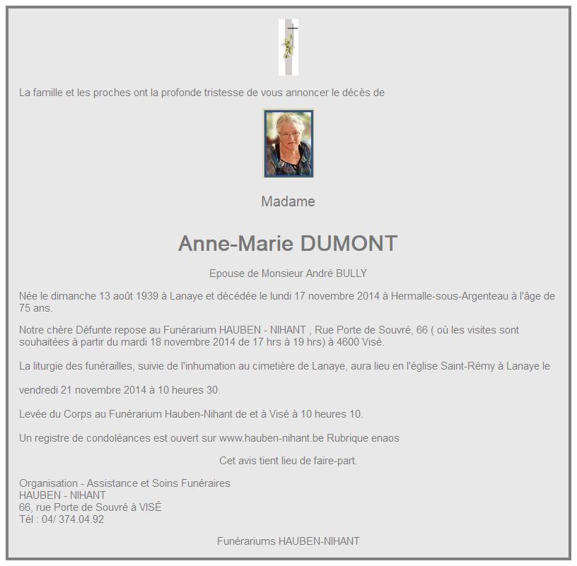 Image Annonce nécrologique
