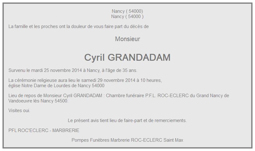 Image Annonce nécrologique