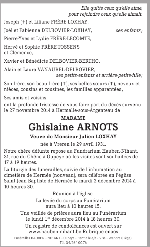 Image Annonce nécrologique