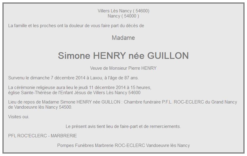 Image Annonce nécrologique