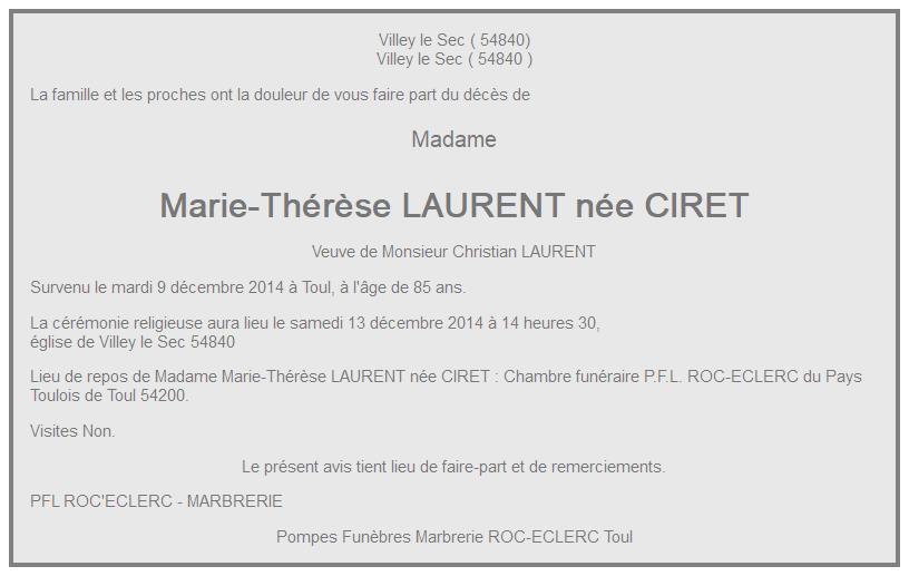 Image Annonce nécrologique