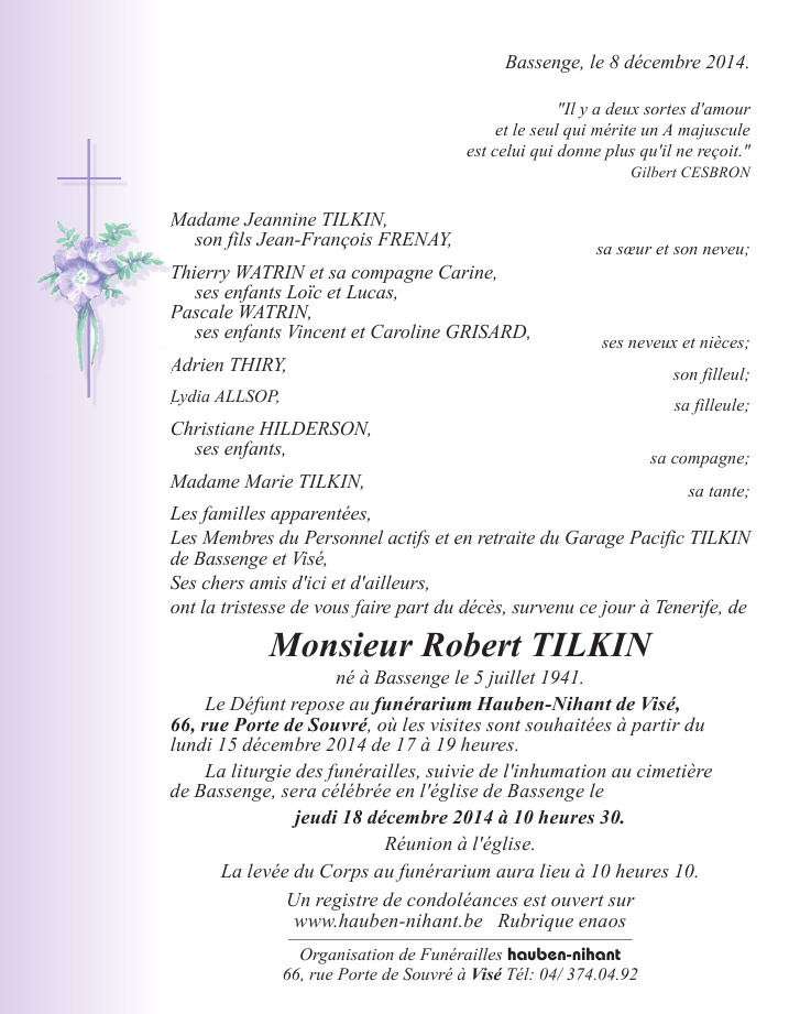 Image Annonce nécrologique
