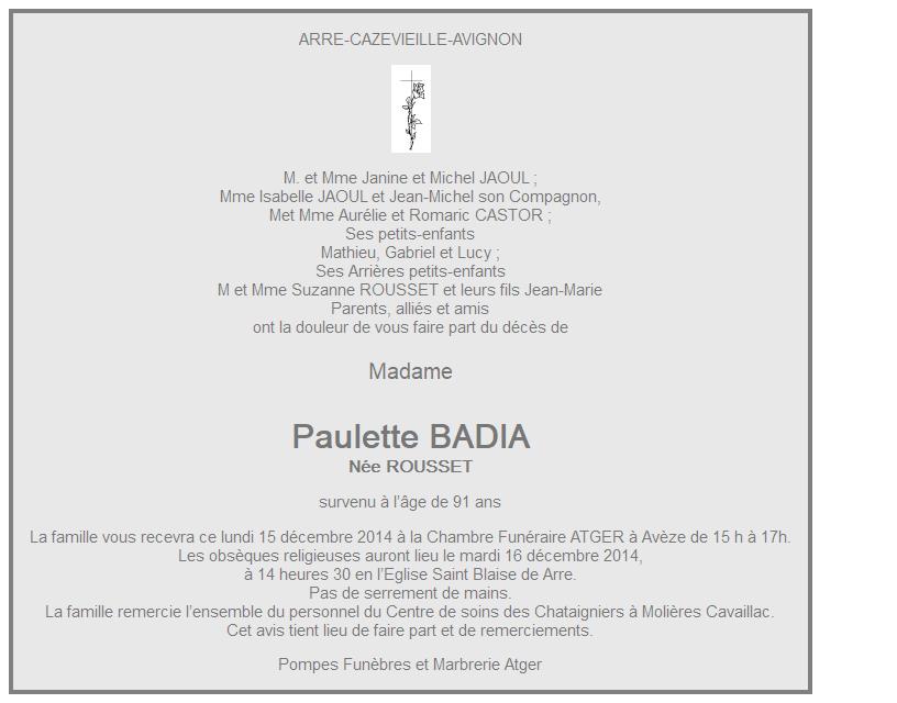 Image Annonce nécrologique