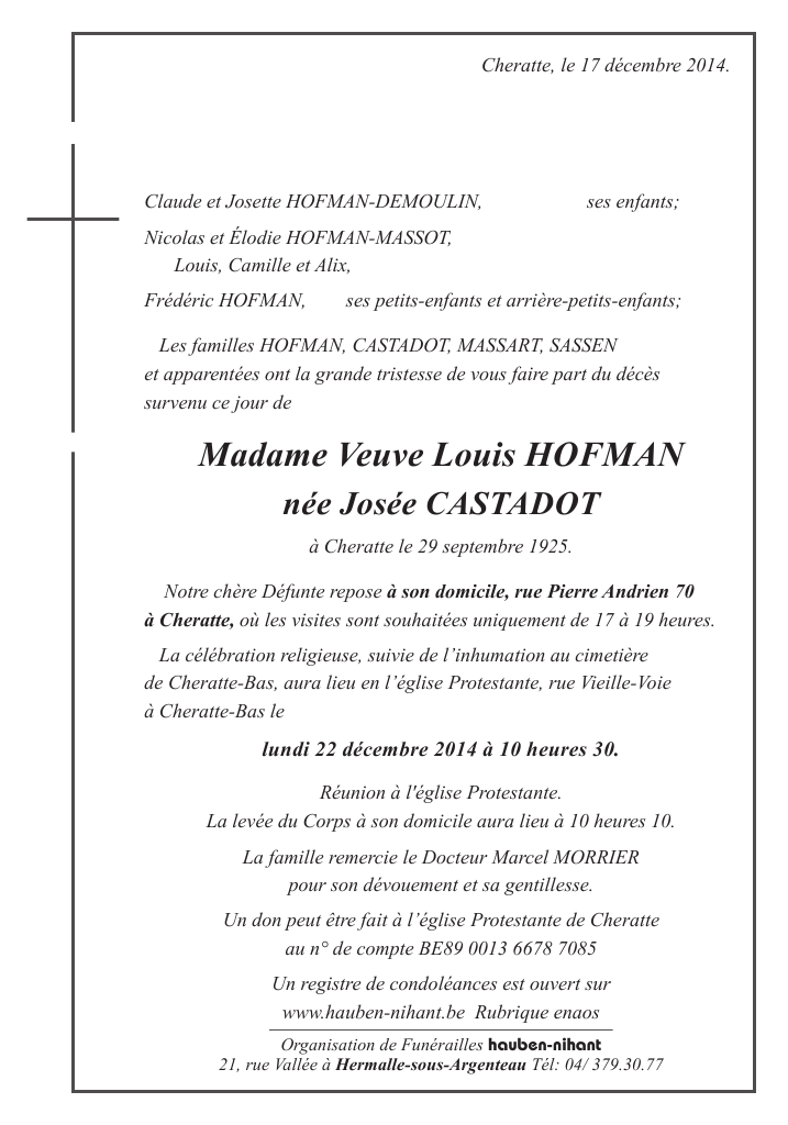 Image Annonce nécrologique
