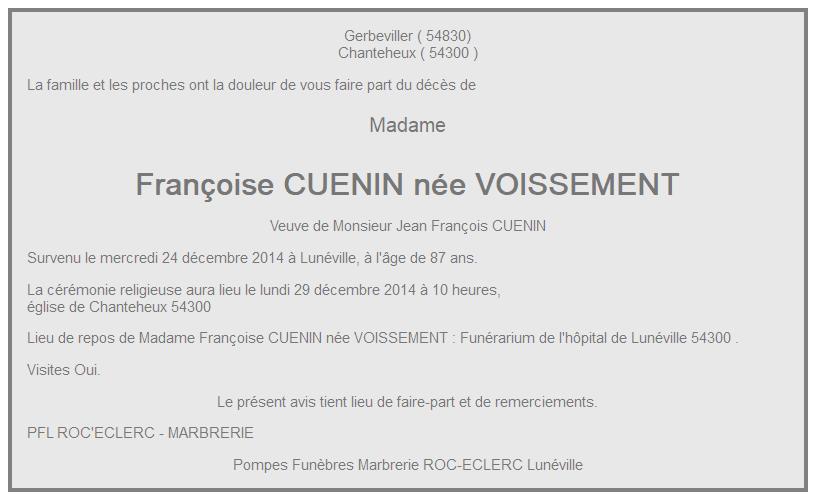 Image Annonce nécrologique