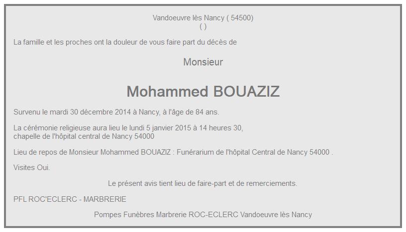 Image Annonce nécrologique