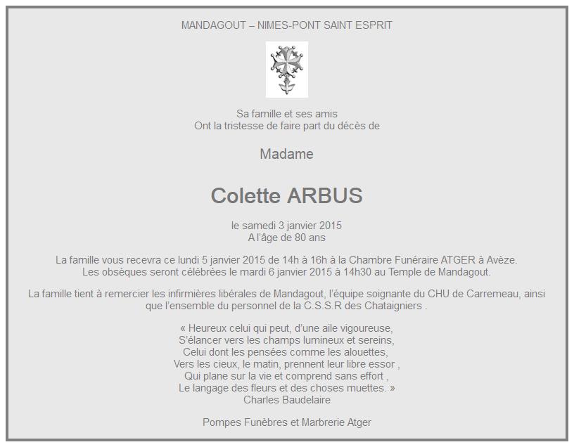 Image Annonce nécrologique