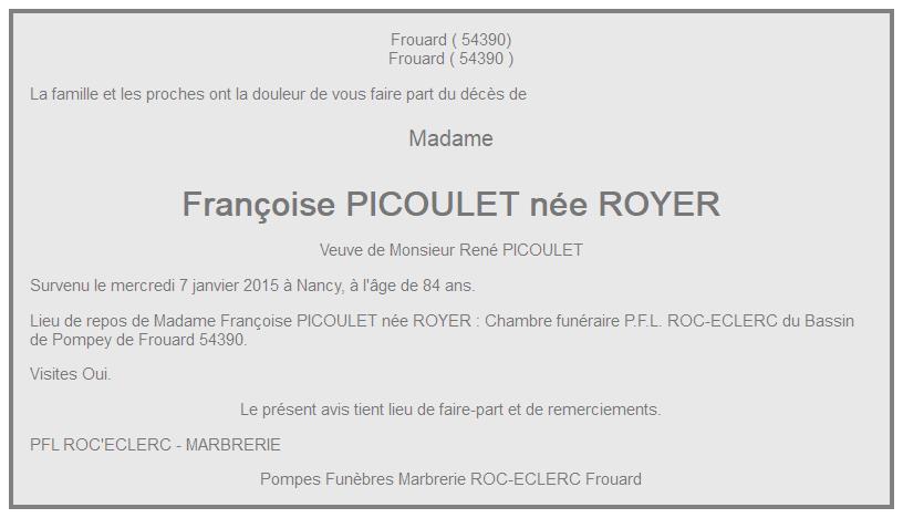 Image Annonce nécrologique